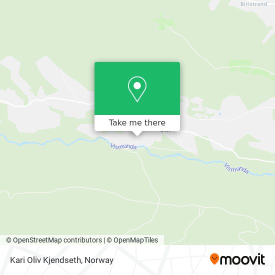 Kari Oliv Kjendseth map