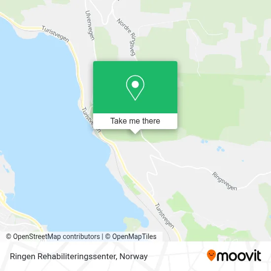 Ringen Rehabiliteringssenter map