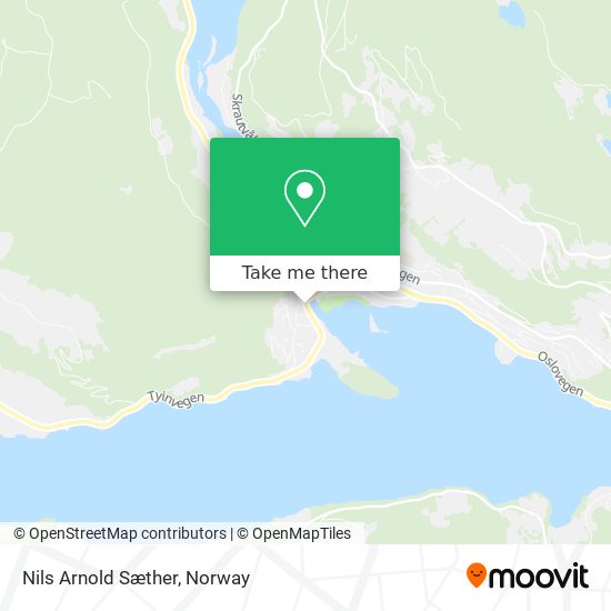 Nils Arnold Sæther map