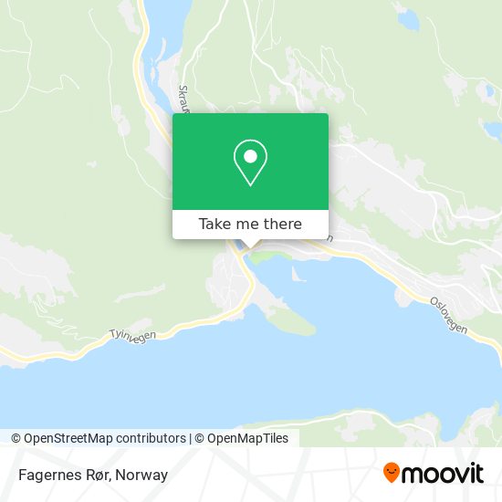 Fagernes Rør map