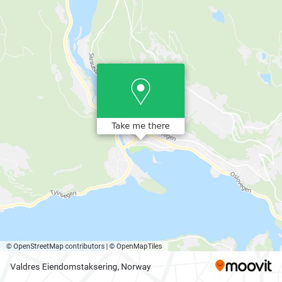 Valdres Eiendomstaksering map