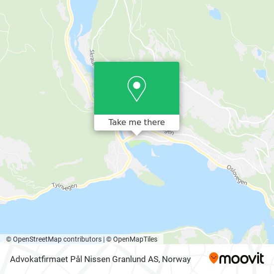 Advokatfirmaet Pål Nissen Granlund AS map