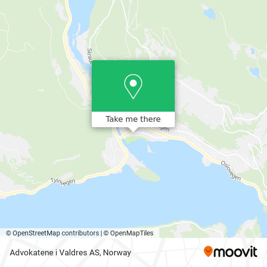 Advokatene i Valdres AS map