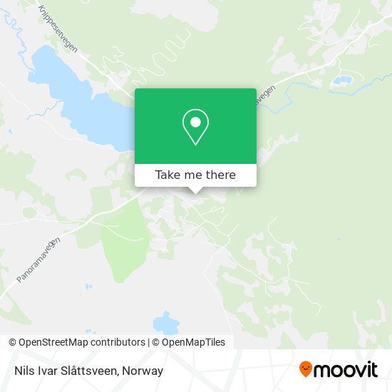 Nils Ivar Slåttsveen map