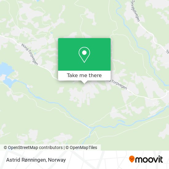 Astrid Rønningen map