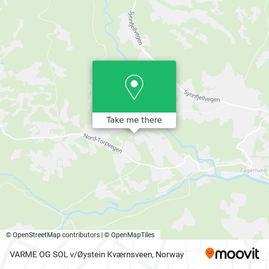 VARME OG SOL v / Øystein Kværnsveen map