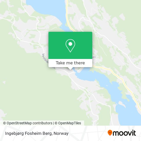 Ingebjørg Fosheim Berg map