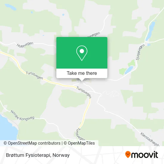 Brøttum Fysioterapi map