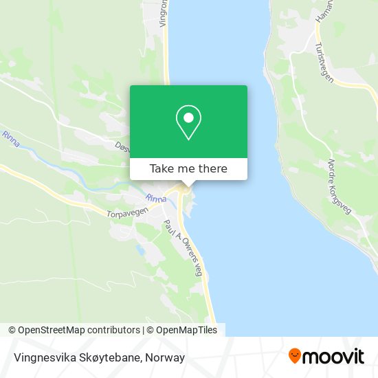 Vingnesvika Skøytebane map