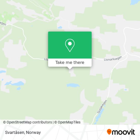 Svartåsen map