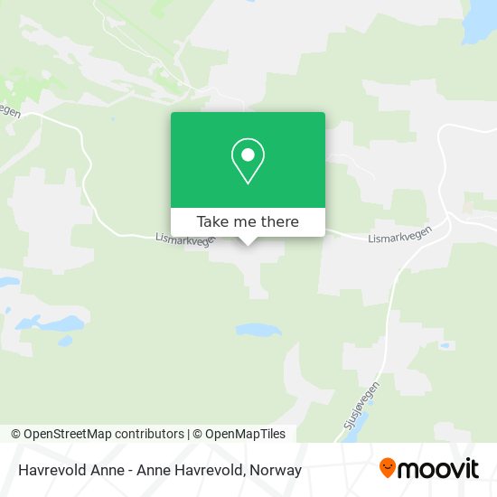 Havrevold Anne - Anne Havrevold map