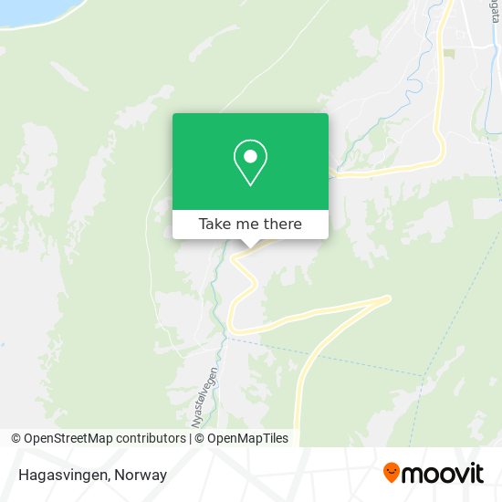 Hagasvingen map