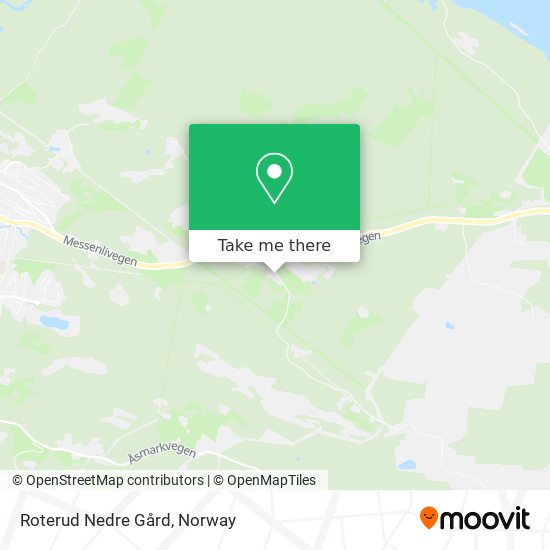 Roterud Nedre Gård map
