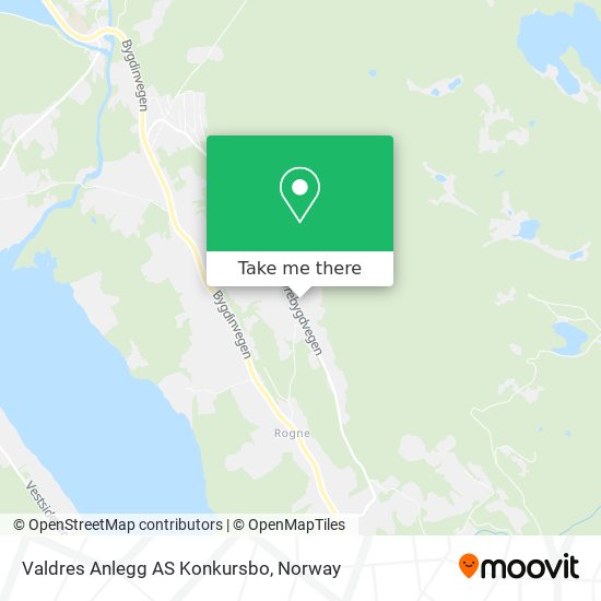 Valdres Anlegg AS Konkursbo map