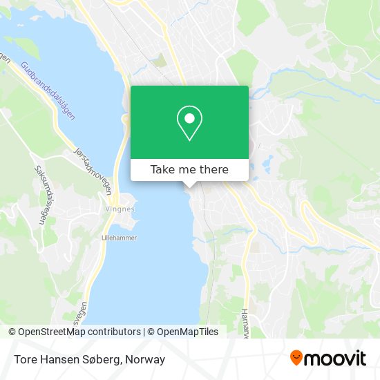 Tore Hansen Søberg map