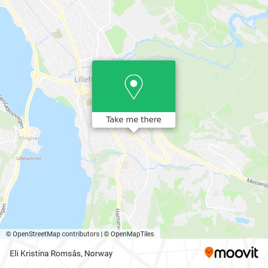 Eli Kristina Romsås map