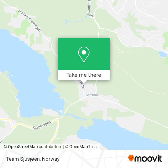 Team Sjusjøen map