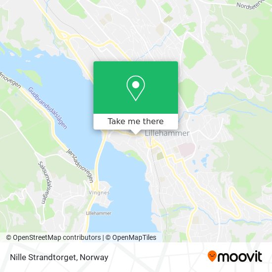 Nille Strandtorget map