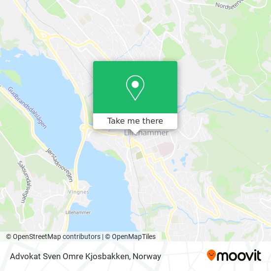 Advokat Sven Omre Kjosbakken map