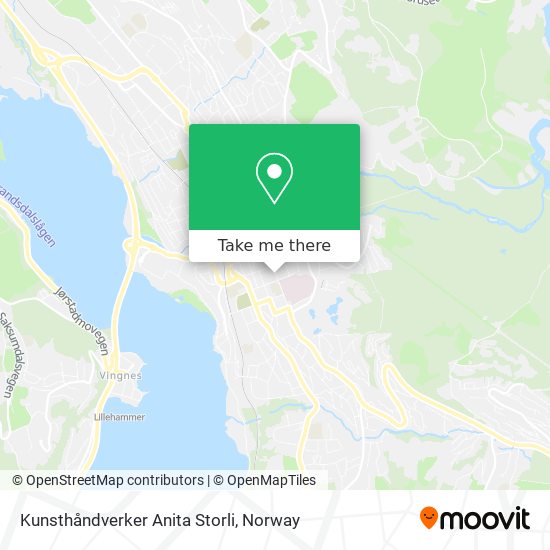 Kunsthåndverker Anita Storli map