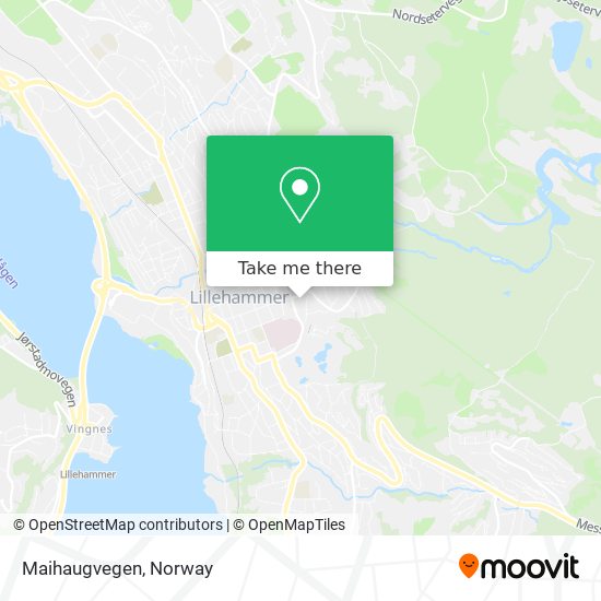Maihaugvegen map