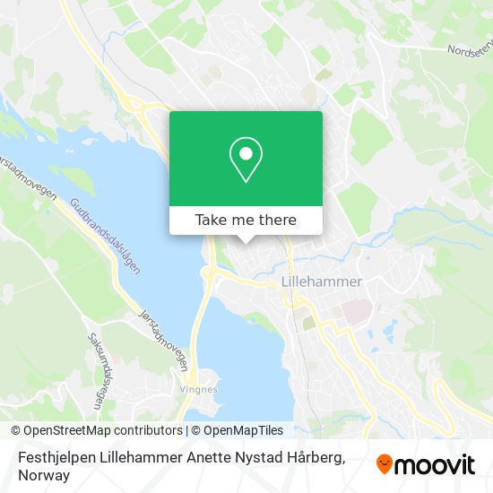 Festhjelpen Lillehammer Anette Nystad Hårberg map
