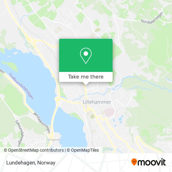 Lundehagen map