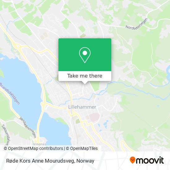 Røde Kors Anne Mourudsveg map