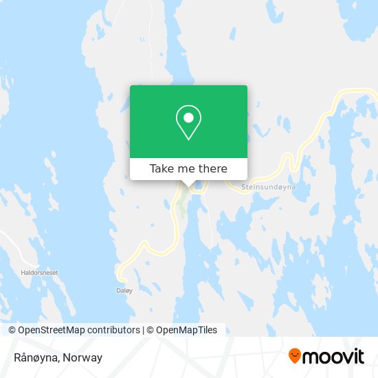 Rånøyna map