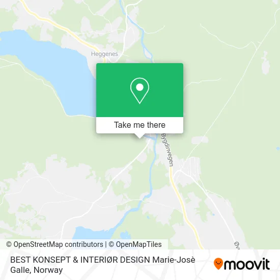 BEST KONSEPT & INTERIØR DESIGN Marie-Josè Galle map