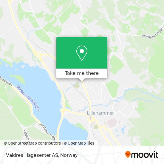 Valdres Hagesenter AS map