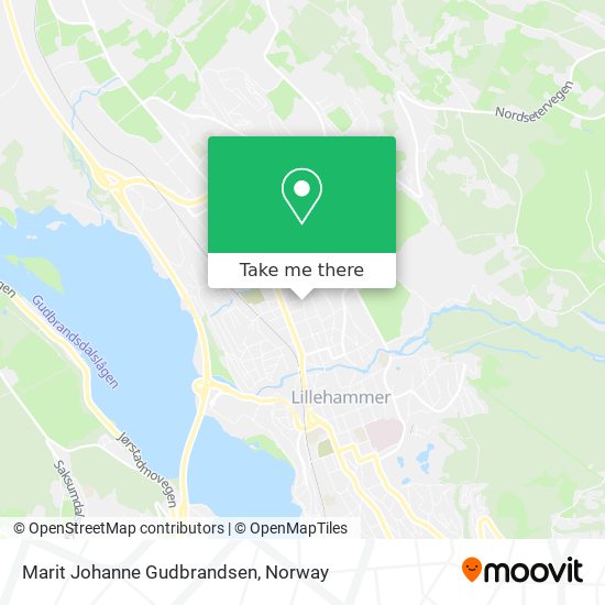 Marit Johanne Gudbrandsen map