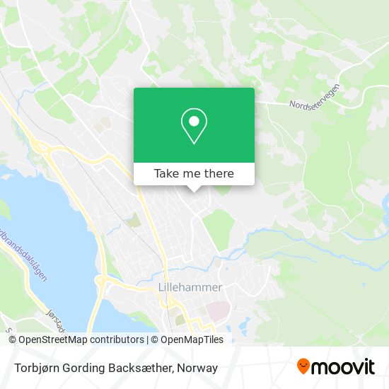 Torbjørn Gording Backsæther map