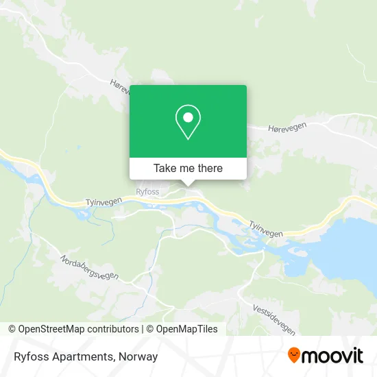 Ryfoss Apartments map