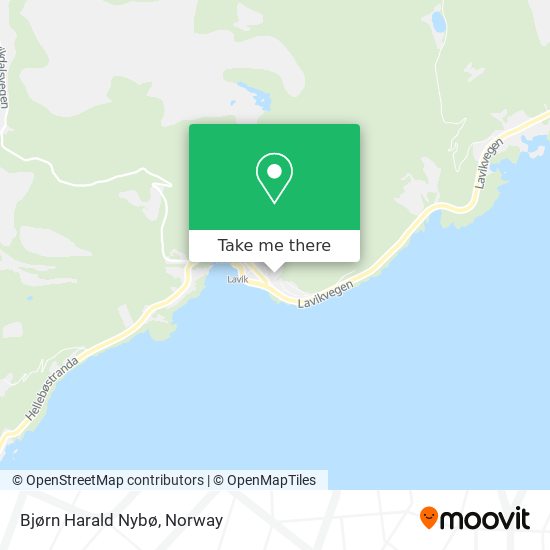 Bjørn Harald Nybø map