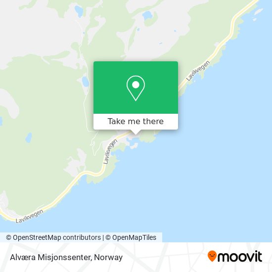 Alværa Misjonssenter map