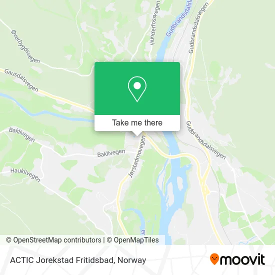 ACTIC Jorekstad Fritidsbad map