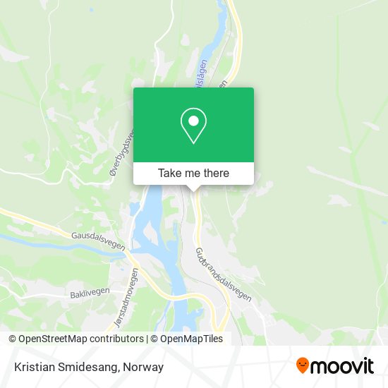 Kristian Smidesang map