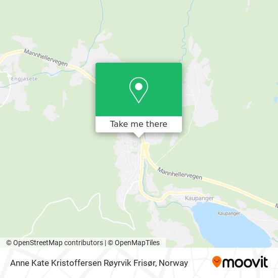 Anne Kate Kristoffersen Røyrvik Frisør map