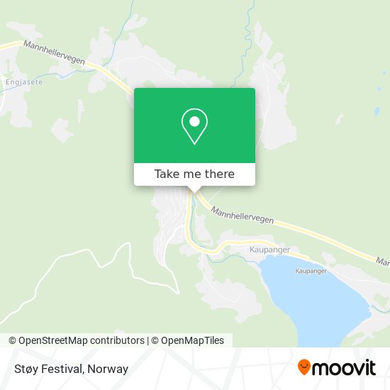 Støy Festival map