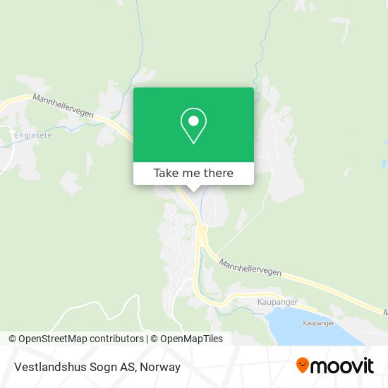Vestlandshus Sogn AS map