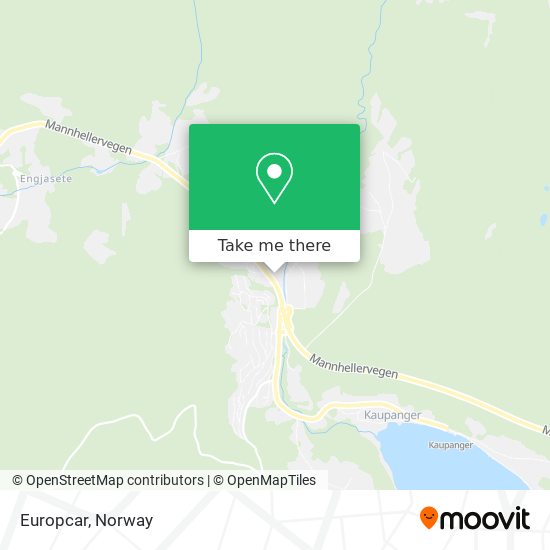 Europcar map