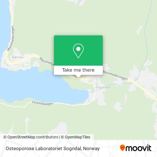 Osteoporose Laboratoriet Sogndal map