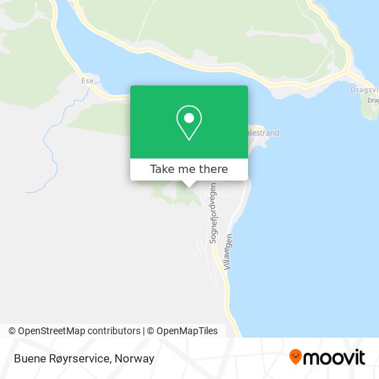 Buene Røyrservice map