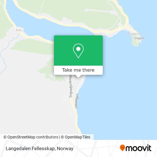 Langedalen Fellesskap map