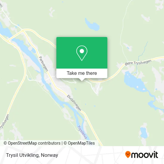 Trysil Utvikling map