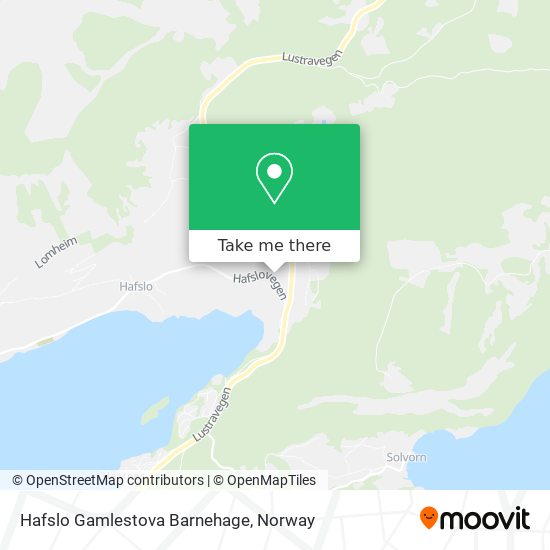 Hafslo Gamlestova Barnehage map