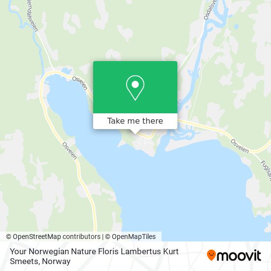 Your Norwegian Nature Floris Lambertus Kurt Smeets map