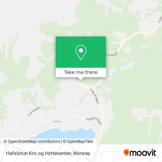 Hafslotun Kro og Hyttesenter map