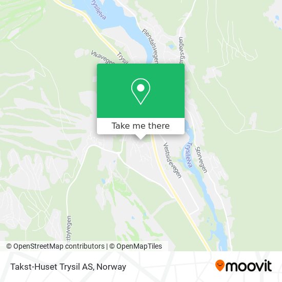 Takst-Huset Trysil AS map